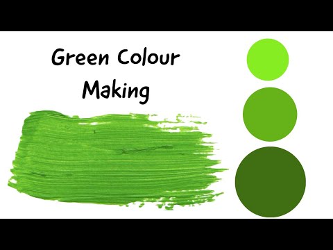 How to make green colour