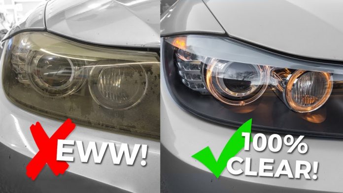 How to clean headlights?