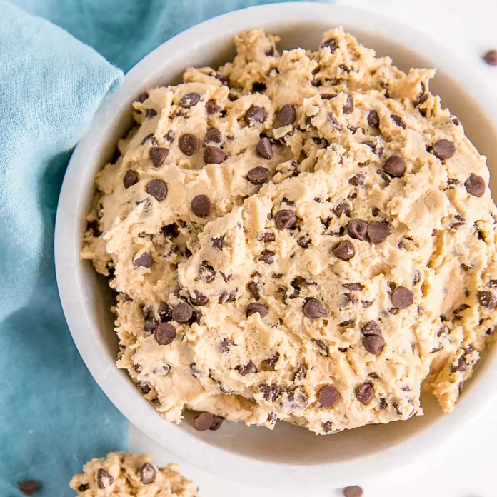 How to make edible Cookie Dough